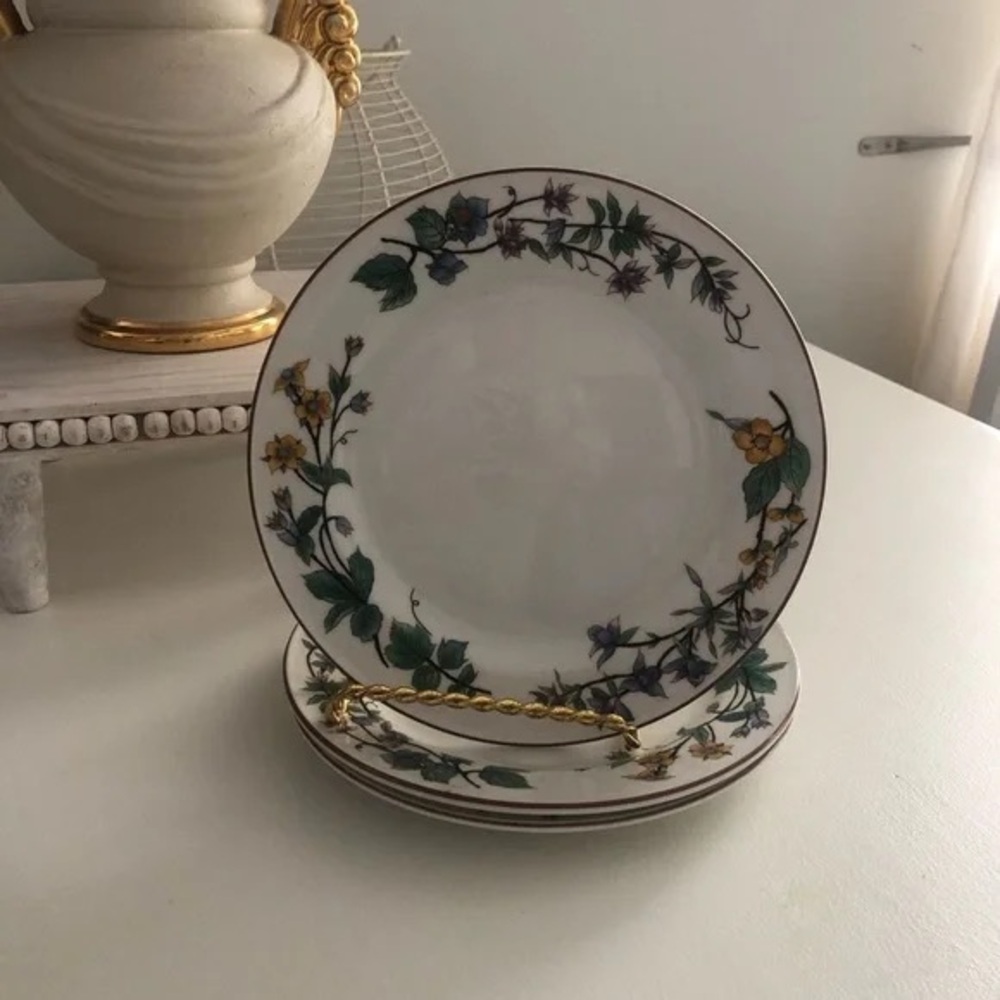 Botanical Design Dinner Plates